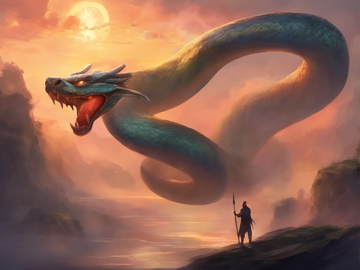giant mythical snake