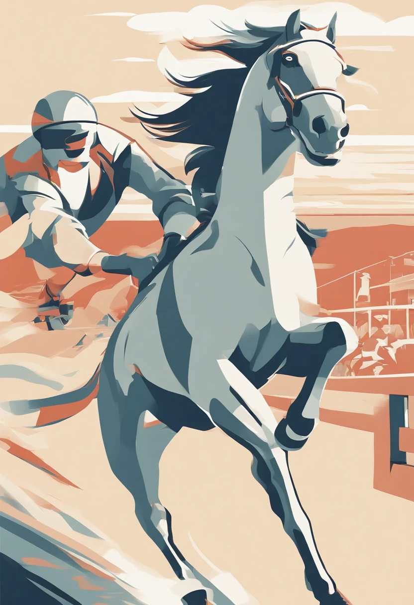 Horse racing、It features a simple、Feeling of sprinting、Horizontal angle、Fashionable、Ferrari、Delicate。、It features a simple