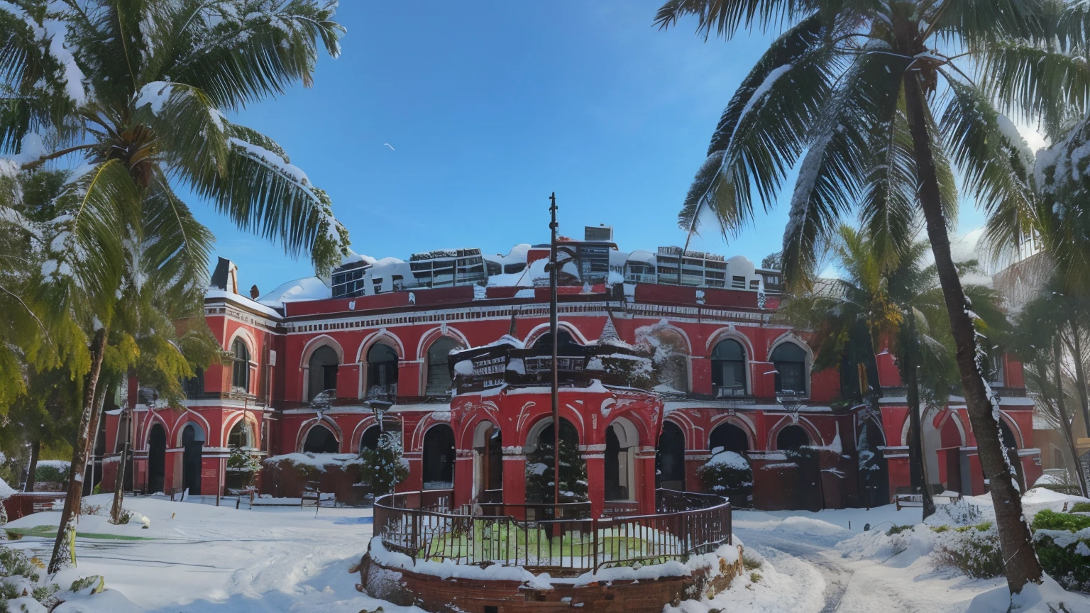 snowy weather