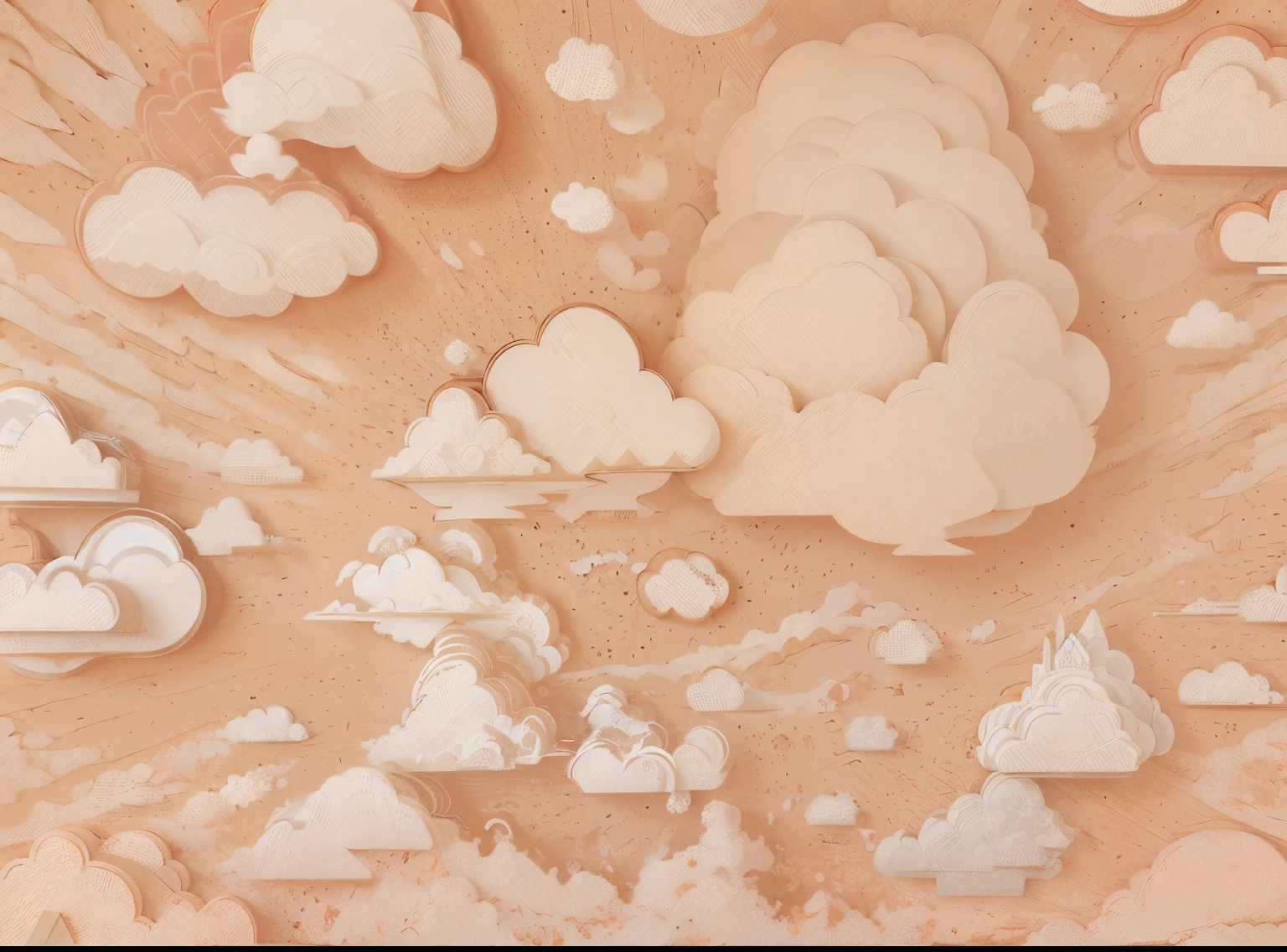 Auspicious clouds,3D style