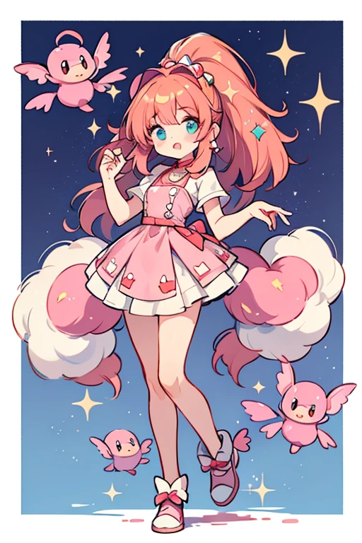 human Wigglytuff ; glitter; full body; outfit Wigglytuff inspired