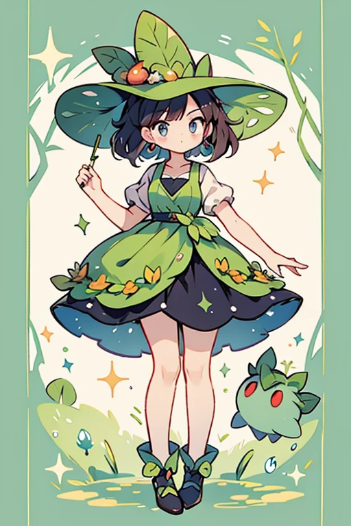 human Oddish; glitter; full body; outfit Oddish inspired