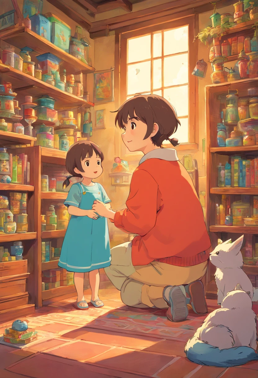 Baby room, boy theme, Beautiful artistic illustration, Colorful illustration, Colorful children's book illustrations, Chuanghui Illustrations, Archanel, painting illustration, fairy-tale illustration style, Colorful editorial illustrations, Colorful concept art, Dream illustration, Colorful! character design, Wonderful illustrations, Illustrated in a whimsical style, Beautiful digital illustrations,NOhumans