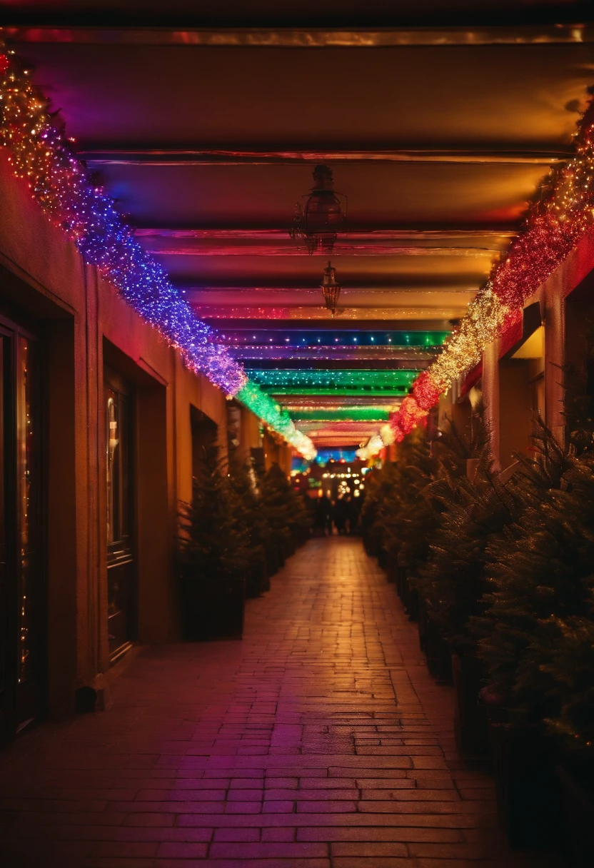 stunning christmas illuminations、Glowing lighting、illuminated tunnel、10 million LED lights shine、Seven colored lighting、Seven colored lighting、Seven colored lighting、Illuminated