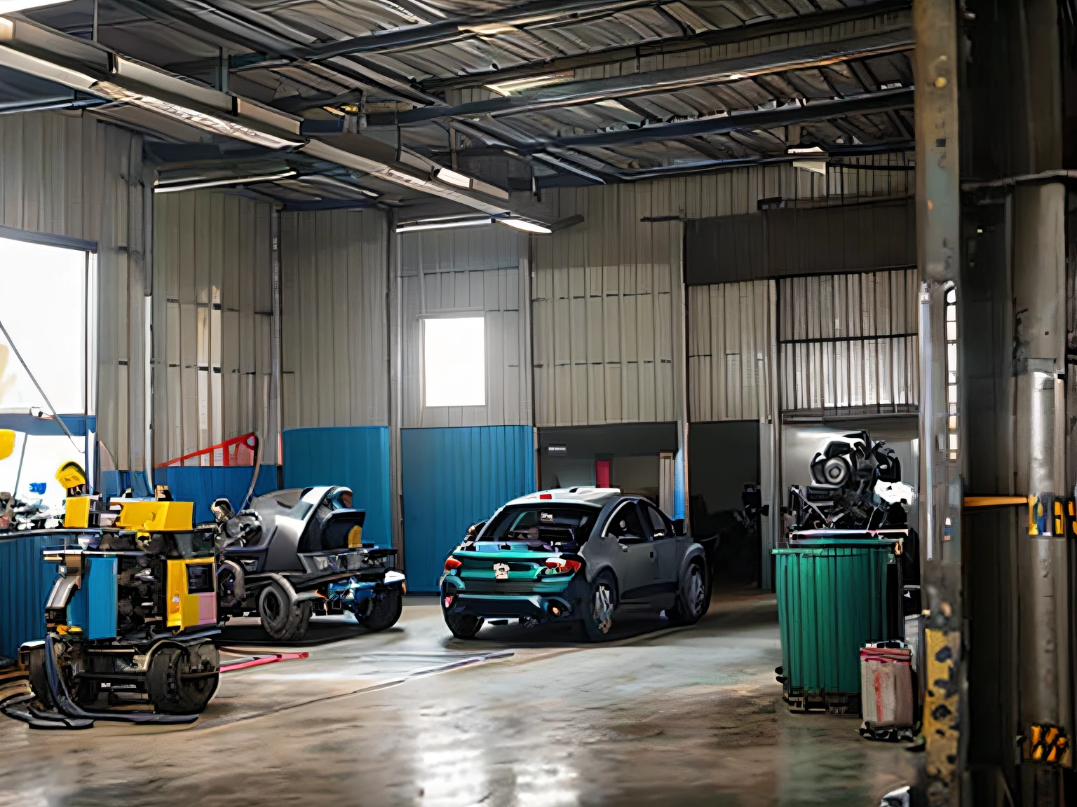 hay automovil rally estacionados en un garaje, Maintenance area, Foto de mantenimiento, Engineering Bay, Robot Repair Shop, Foto tomada en 2018, Robot Repair Shop, Postura del hombro en la parte delantera, taller, maquinaria pesada, mantenimiento, combinar, Foto tomada en 2 0 2 0, en un taller, automotor, mechanic, reddit post, Foto de alta calidad