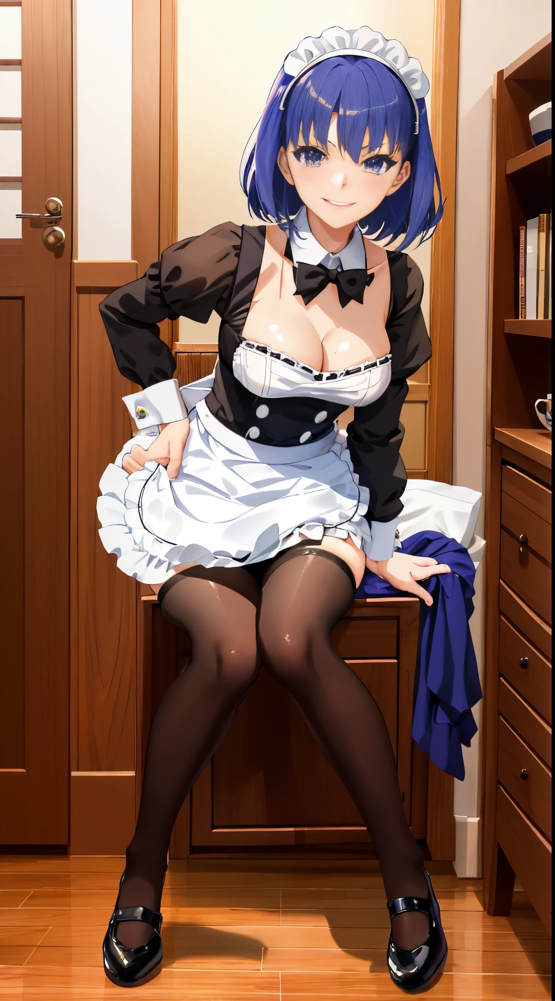 Photos taken by a professional photographer,Live action,4K、two women wearing maid clothes, lovely smile,anime maids riding early tanks, Artorian Pendragon, anime style like fate/Stay Night, Fate Grand Order, maid clothes, Ecchi style, characters from azur lane, Ecchi style, full body commission for, small curvy , Ecchi, Girl in maid costume