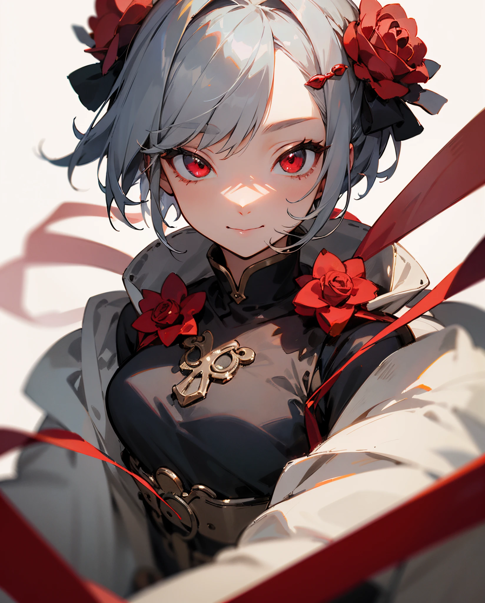 top-quality、Top image quality、in 8K,4K,masterpiece、(NSFW:1.1)、ultra-detailliert、Beautiful、ultra-quality、adult-like、Cool、girl with(((18year old、Vampire:1.3、Vampires、Cheongsam 1:3、Bust 78、silber hair、a short bob、Red Eyes、erotick:1.4、Happiness、The tattoo)))、hiquality、visualart、Background with((Country Town 1.3))、masutepiece