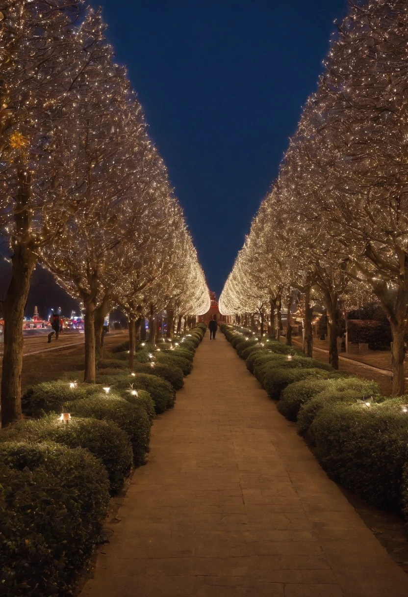 stunning christmas illuminations、Glowing lighting、illuminated tunnel、1,0 million LED lights shine、Seven colored lighting、Seven colored lighting、Seven colored lighting、Illuminated、illumination all over the sky