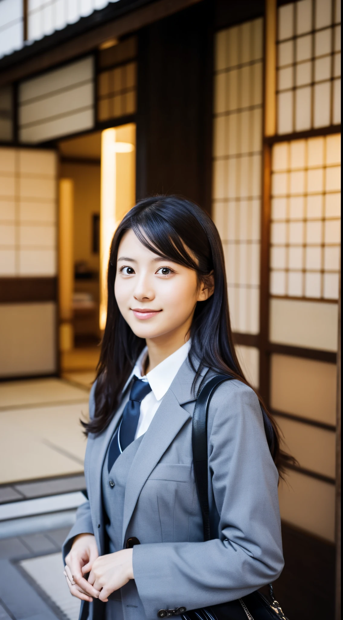 Young business woman，A Japanese Lady