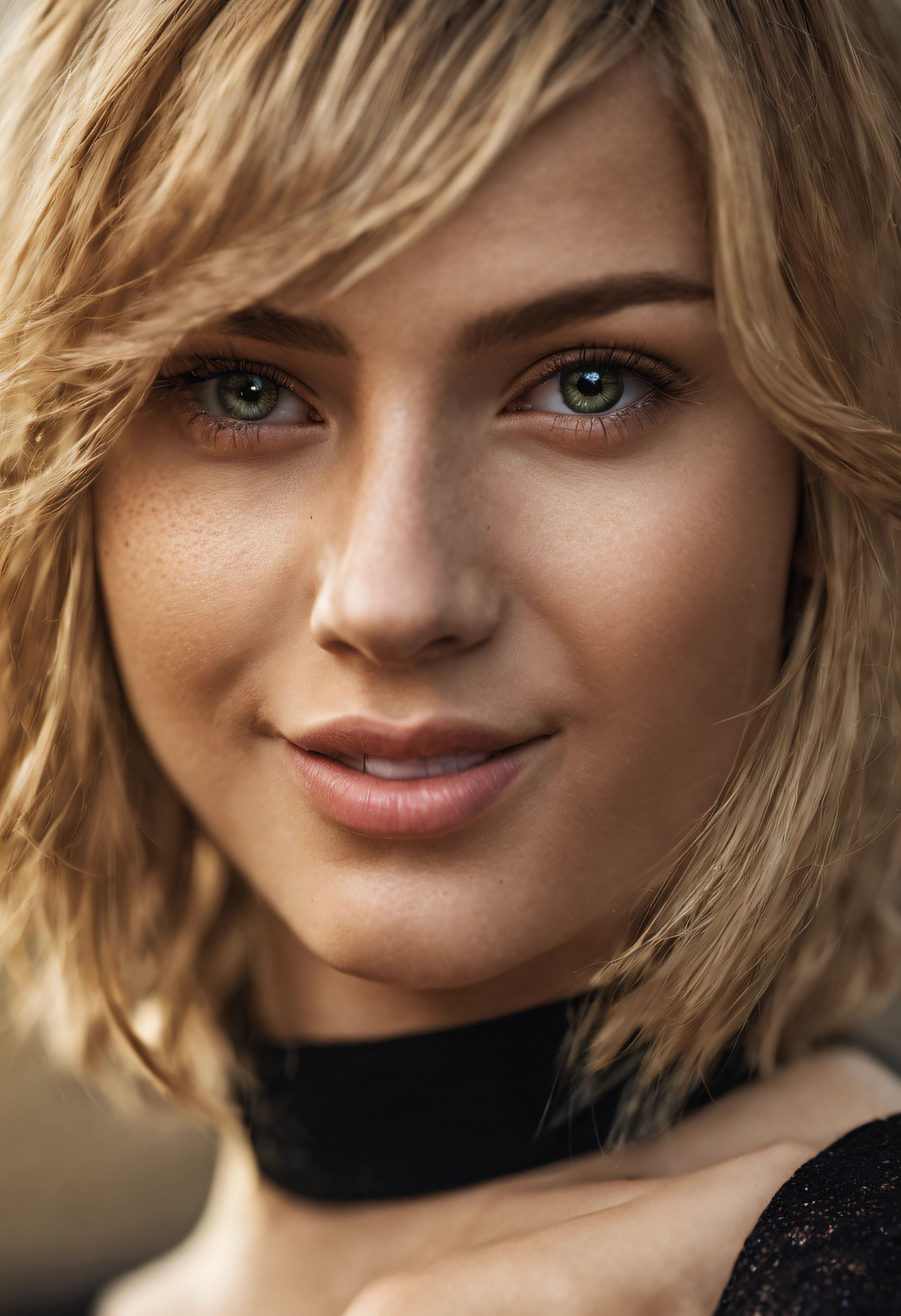 beautyful girl lara1 (age: 20 years old), blond, layered bob, freckles:.1, smiling, seductive, skinny,
(hyper-realistic), (intricate details:1.2), (sharp focus, depth of field), perfect lighting, perfect shading