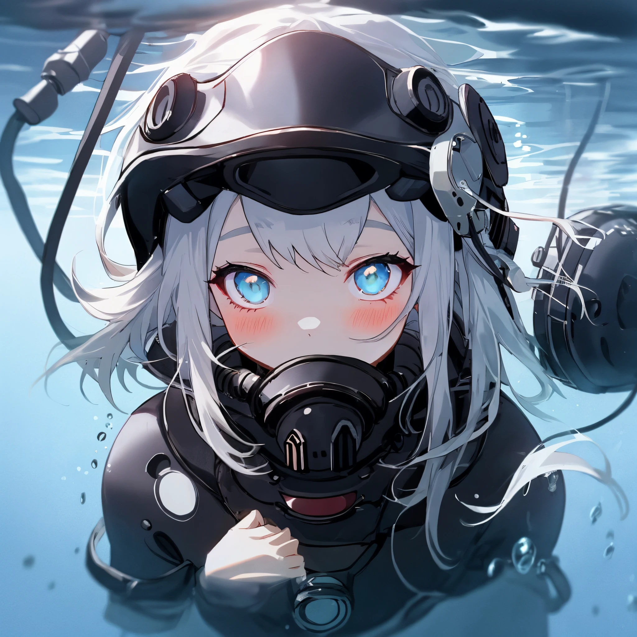 abyssal,Diving helmet,dive,teens girl,