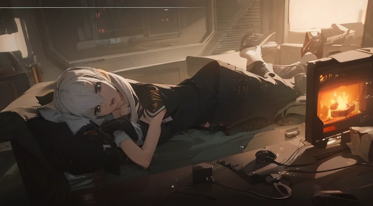 ((La mejor calidad)), ((obra maestra)), (muy detallado:1.3), ...............................................................................................................................................3D, Beautiful (cyberpunk:1.3) Mujer hacker, peinado corto,pelo corto, Volver al visor, cabello grueso, Terminal de ordenador operativo, Pantalla montada en la cabeza, computer server, Pantalla LCD, fiber optic cable, Logotipo de la empresa, HDR (High Dymanic Range), Trazado de rayos, NVIDIA RTX, Super resolution, Irreal 5, Subsoil Scatter, Textura PBR, Post-procesamiento, Anisotropic filtering, profundidad de campo, maximum sharpness and sharpness, Texturas multicapa, Albedo y Highlight Maps, Sombreado de superficies, Accurate simulation of light-material interactions, proporciones perfectas, Renderizado de octanaje, duotone lighting, ISO bajo, balance de blancos, Regla de los tercios, amplia apertura, 8K RAW, efficient sub-pixels, sub-pixel convolution, glow particles, dynamic  pose