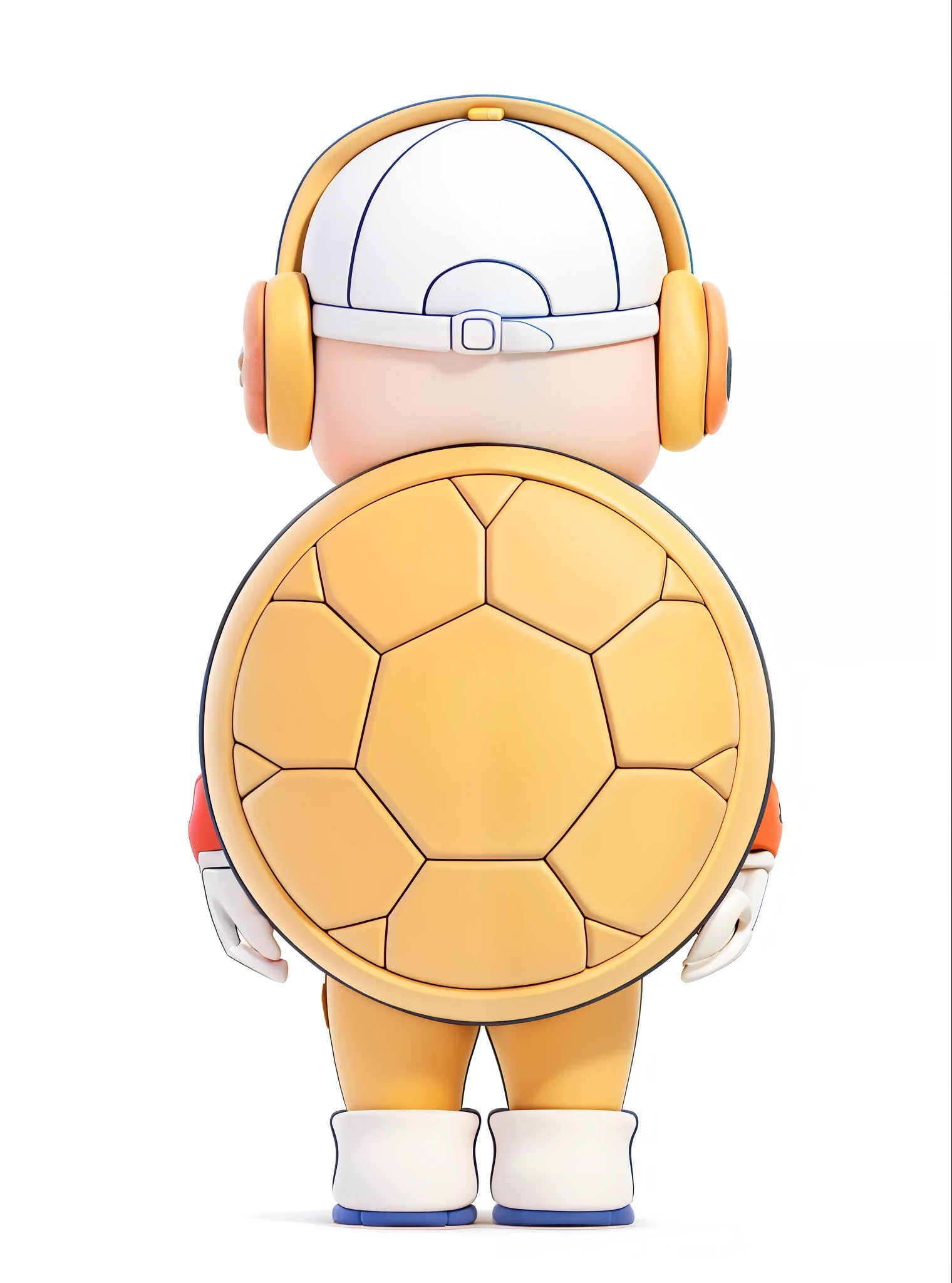 the only person, schoolboy,travel background,Stood up,baseball cap,Earphone,Trip,Back Shadow,Turtle shell back ornament