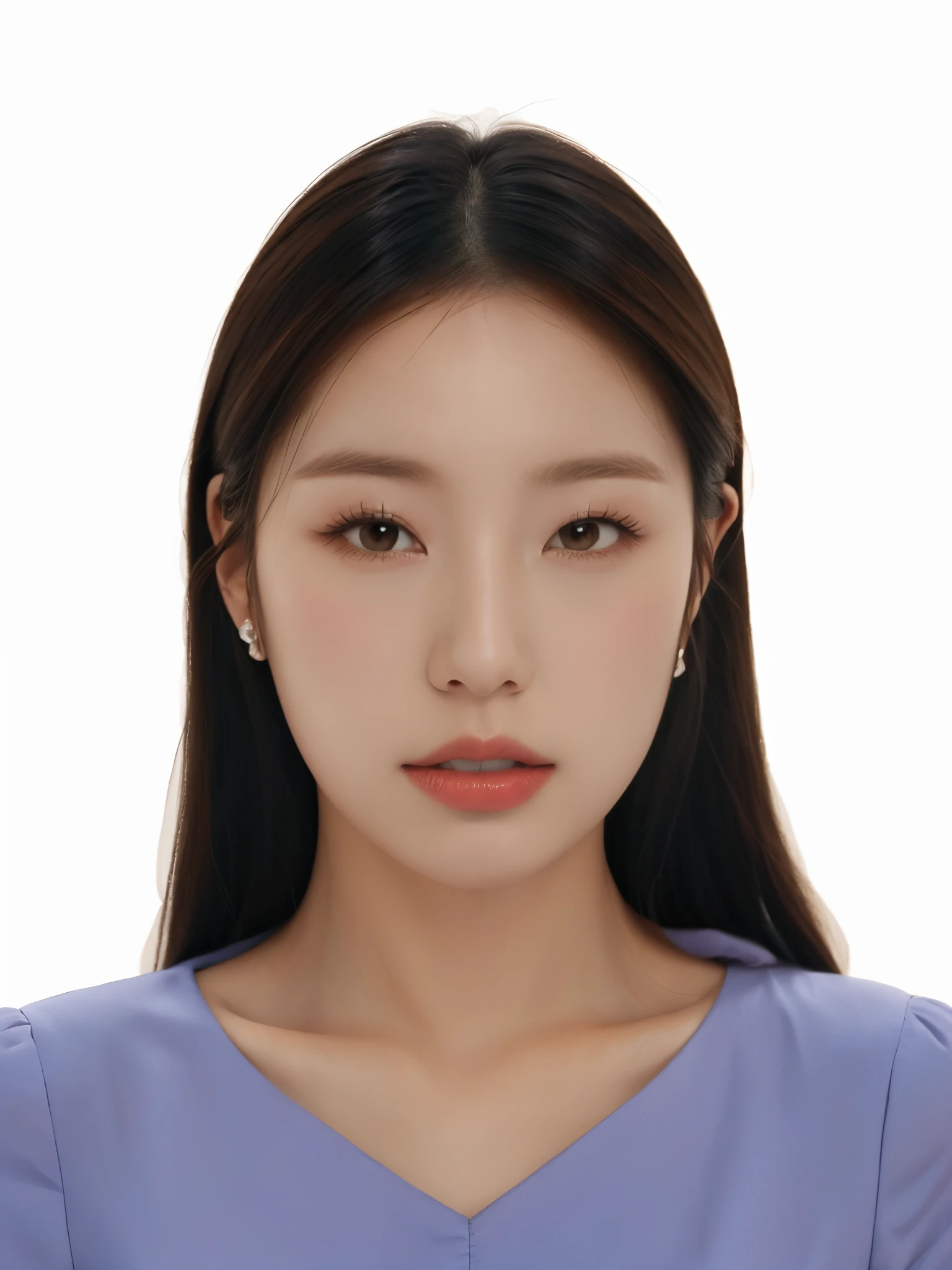 tmasterpiece, Best quality at best, {Best quality at best}, {{tmasterpiece}}, {A high resolution}, focal point, style of anime, Cartoon close-up of a woman, Girl design, sportrait, Gisha, anime image, long whitr hair, brunette color hair, Looking directly at, Hair covers the ears, Polished and powerful look, exotic, tall, cheerfulness, Romantic outfits, Colorful, colours