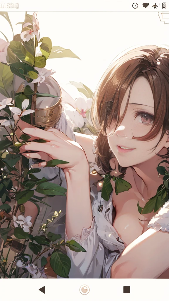 nsfw, (masutepiece, Best Quality), extra detailed face, Eyes with beautiful details, of the highest quality, brunette hair, Beautiful face, one man one girl, nipple