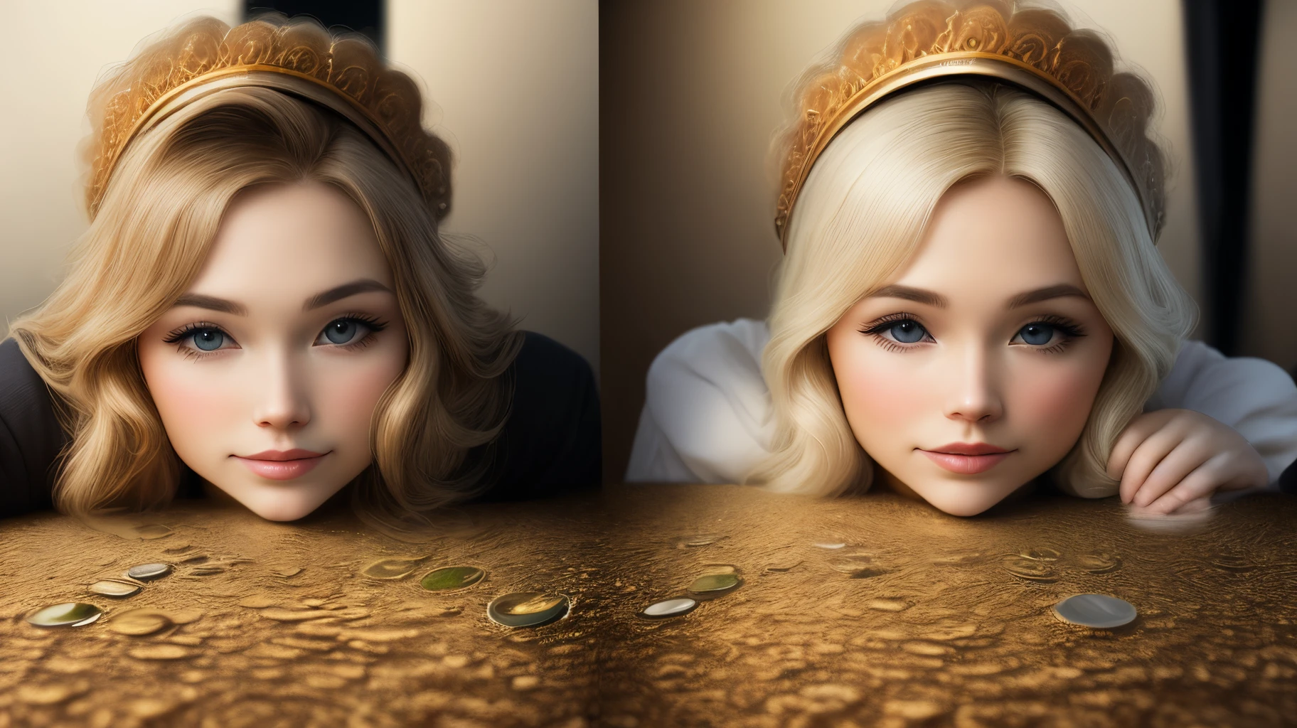 Realistic photo wealth and expansion of consciousness Millionaire life