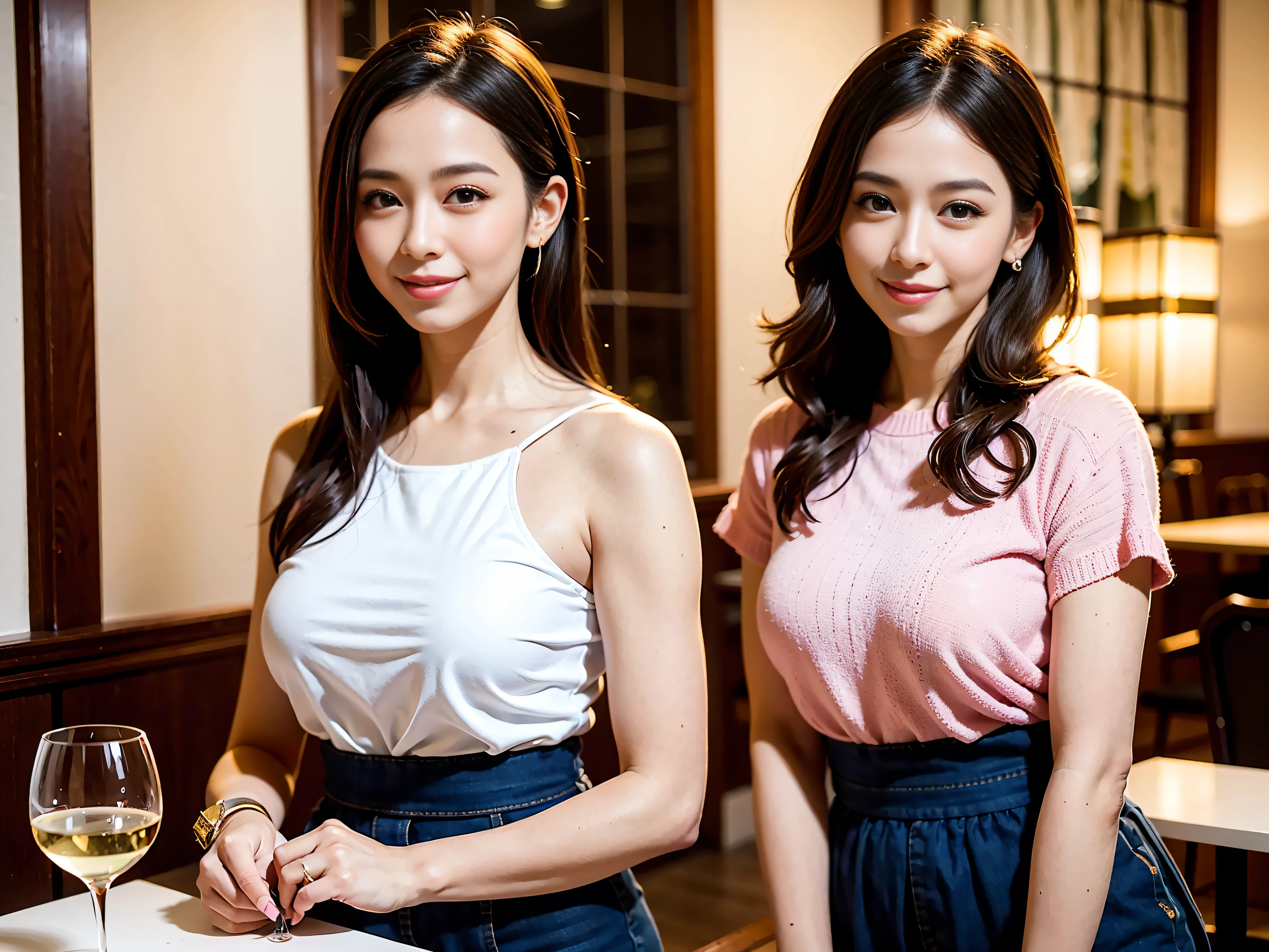 ((8K:1.27)、Highest quality、masterpiece、Ultra-high resolution:1.2)Photo Beautiful Japan woman (Comfortable:1.1) (Brown clothes:1.21) Designed by Greg Rutkowski and Alphonse Mucha Exquisite Elegance、Fantasy、detailed、geometry、Gradient lighting、One Girl、Delicate skin、Looking at the audience、Brown eyes、(Flaxen short hair:1.2)、(Medium Chest:1.0)、(middle breast wheel:0.8)、(Photorealistic:1.4)、(Highest quality:1.0)、(Ultra-high resolution:1.0)、(Without the use of hands:1.0)、8K、Raw photo、 (Representative Song: 0.2), (Purelos Face_v1:0.5)、necklace、tote bag、Office Building Lobby、smile、See through、Cute Smile、With collar、Thin fabric、