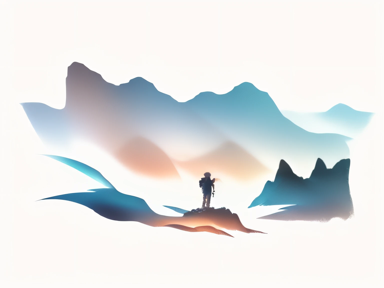 One with a backpack on his back、People walking on tea mountains waving their hands, logotype, logotype, With mountains as a backdrop, Illustration logo, header with logo, mont, illustratio!, sign without text, Concept film, 10k, Image of a, tour, mountain in background, Inspired by Bozhdar Jakács, Simple illustration, 5K, 5KClose-up of a man walking in the mountains, The background is a mountain, A man standing on the top of a mountain with a backpack, Vector art by Niko Henrichon, Popular topics on pixabay, free image, mountaineous background, mountain background, Background mountain, standing on a hill, mountain background, svg illustration, mountain in background, mountainous background, mountain in background, Mountains on the background, isolated Backdrop