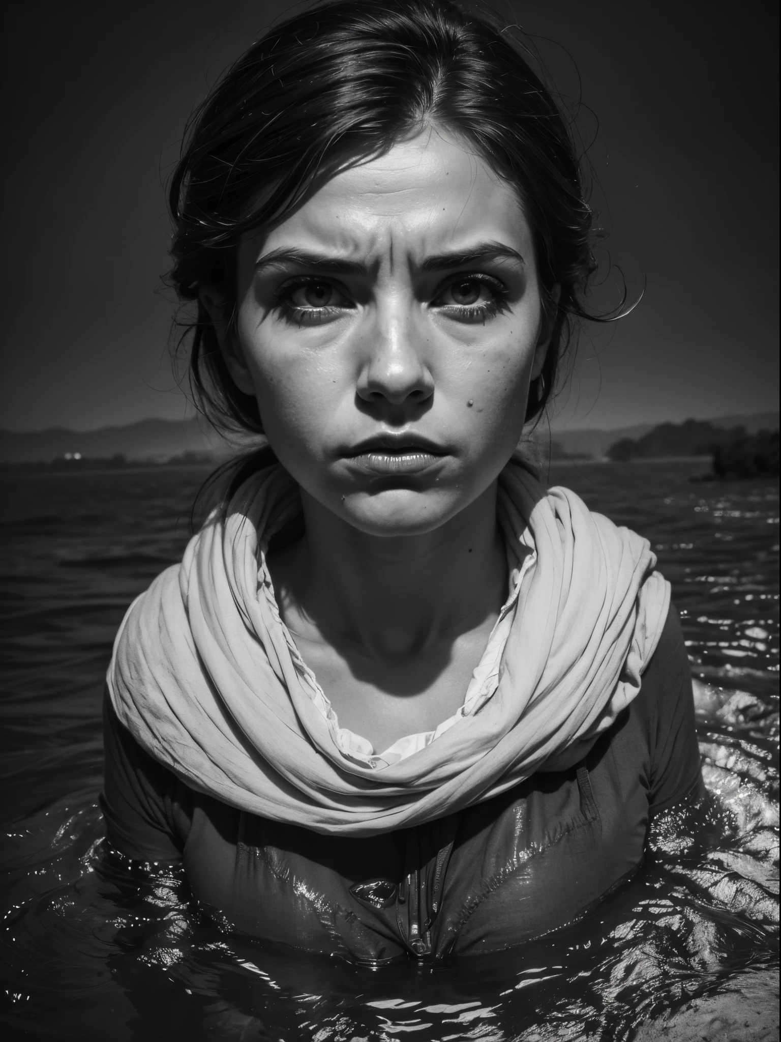 (Best quality,high resolucion,Masterpiece, aerial view:1.20),Ultra-detailed,La femme trentenaire 55ans  ,Grandes fusées éclairantes sur le jean, shackles, fouet, Gants noirs, ,maladif,drowning in a swamp,Sombre extase,Exhausting fetish,Dark and gloomy atmosphere,texture granuleuse,retrô, atmosphere,Distorted reality,Melancholy expression on his face,mysterious aura,foggy atmosphere,foggy background,Palette de couleurs subtile,pose provocatrice,Strong emotions,Emergeant des profondeurs du désespoir,piercing gaze,ombres intenses,Plongé dans l&#39;darkness,Uneven terrain,Disturbing atmosphere,Une sensation surnaturelle,Perte d&#39;espace dans le temps et dans l&#39;espace,Un silence étrange.asymmetrical bangs, Rousseur, cheveux courts roses, frange, Rousseur, yeux gris,