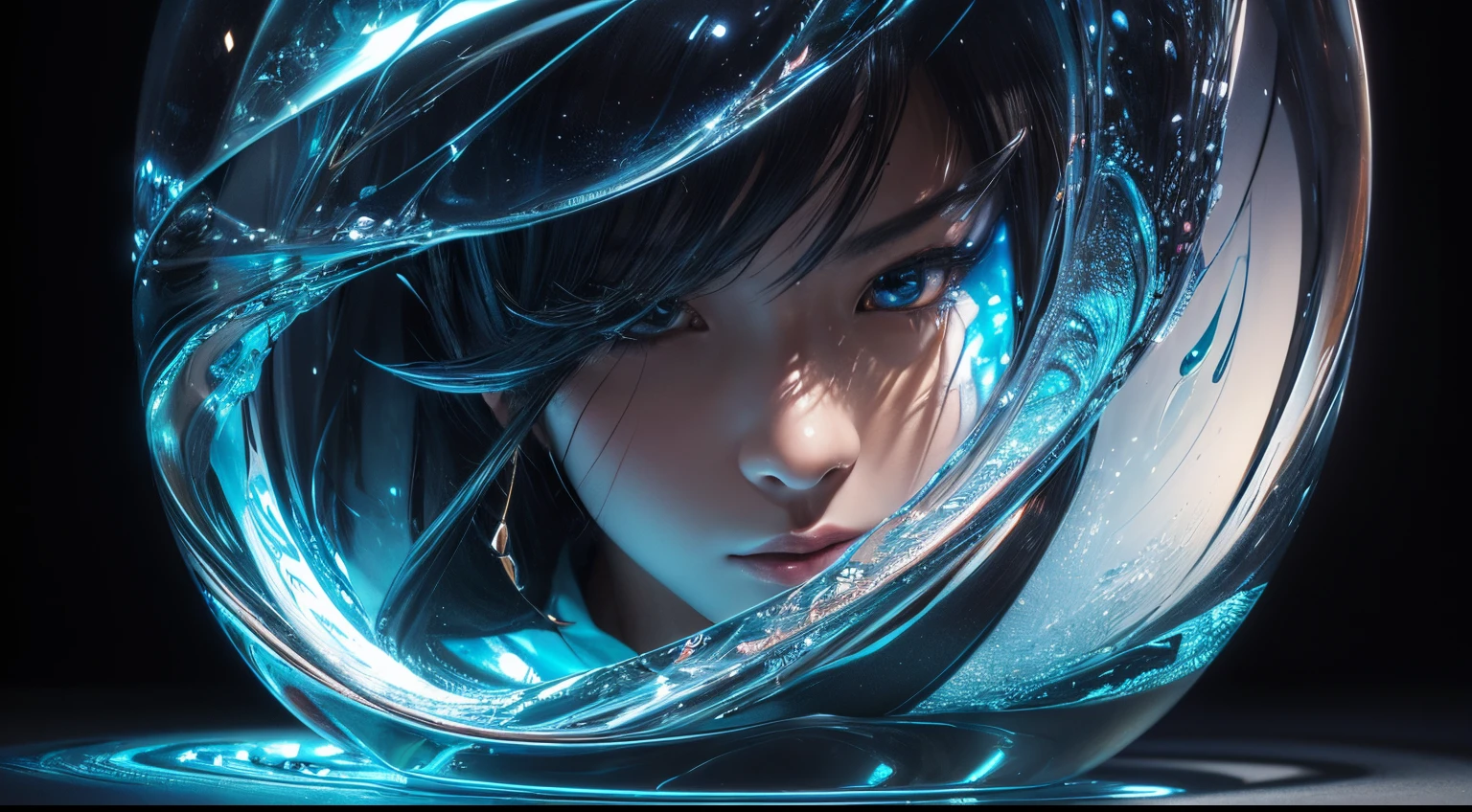 (Best Quality,。.。.3D,hight resolution,masutepiece:1.2),Ultra-detailed,(Realistic,Photorealistic,Photorealsitic:1.37),abstract design,Futuristic,Geometric shapes,fluid motion,Vibrant colors,Reflective surfaces,Shadows and Highlights,Complex pattern,Visual depth,strong sense of depth,Layers of multiple visual elements,Impressive visual impact,Sophisticated texture,dynamic compositions,Accurate rendering,Innovative art style,Endless possibilities for interpretation and exploration,wow factor,seductive beauty,amazing visual experience,high level of craftsmanship,and a sense of artistic mastery.