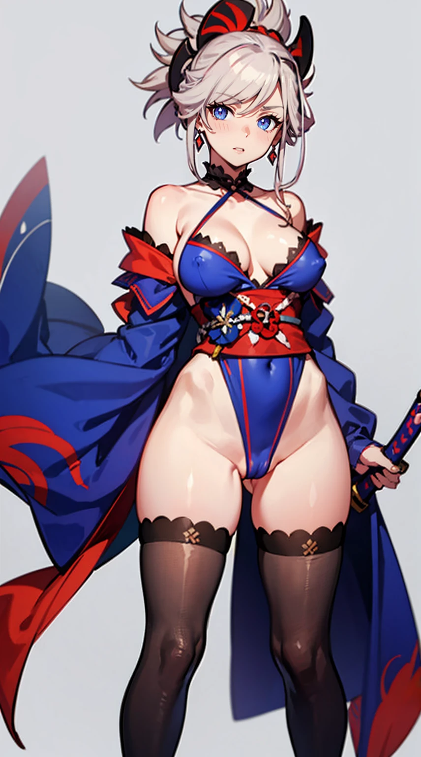 NSFW、FGO Miyamoto Musashi 、Transparent leotard、