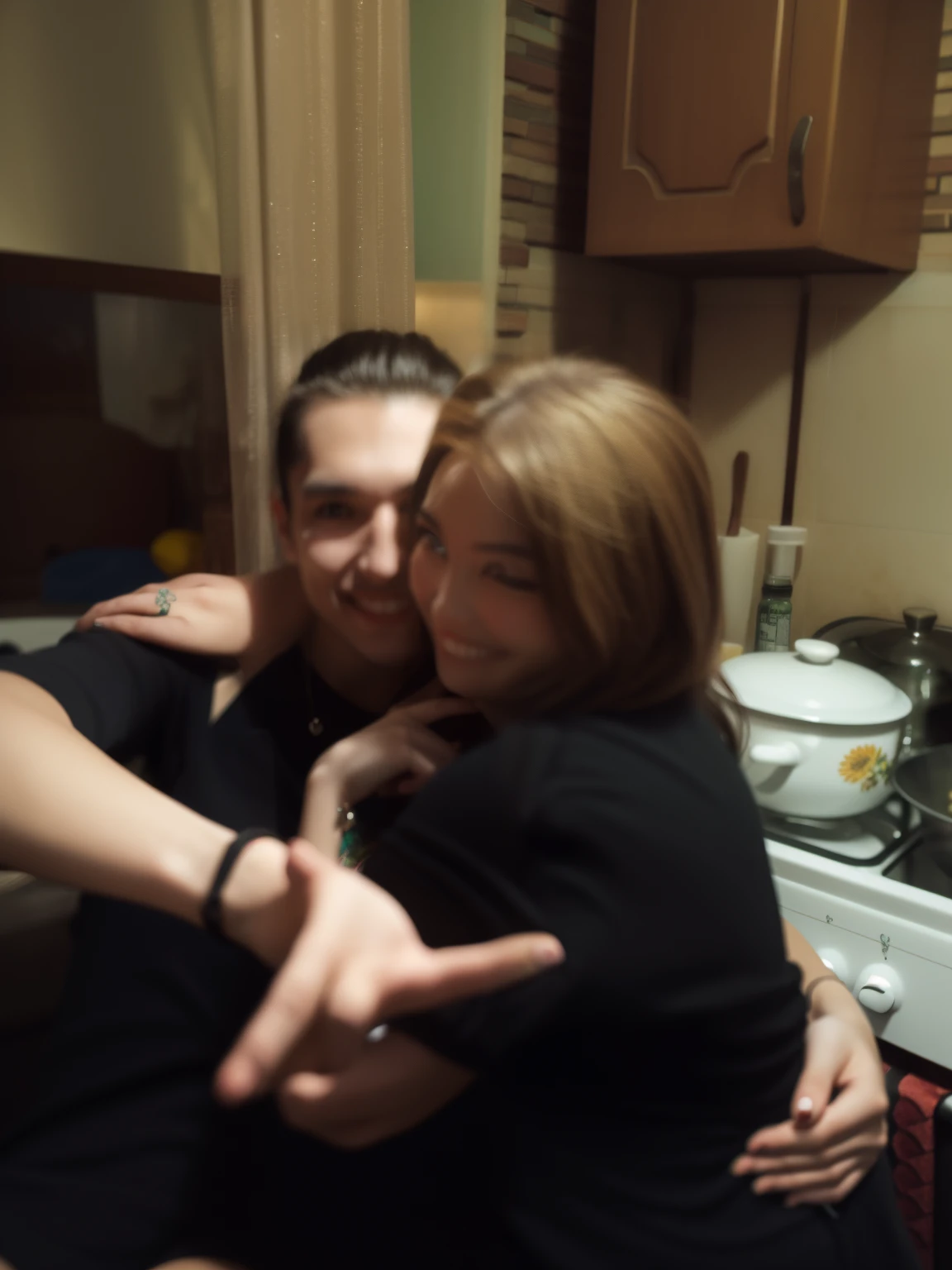 beautiful photo,Girl with a guy, girl smiles