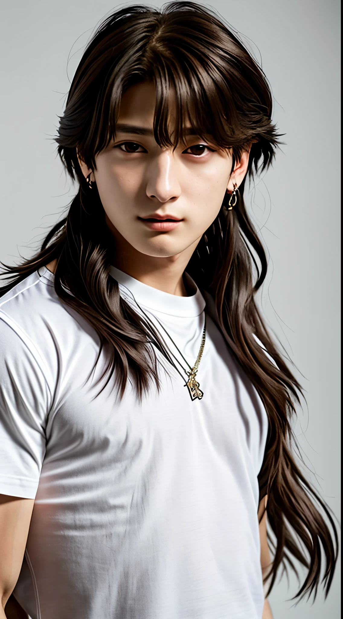 Jungkook long hair