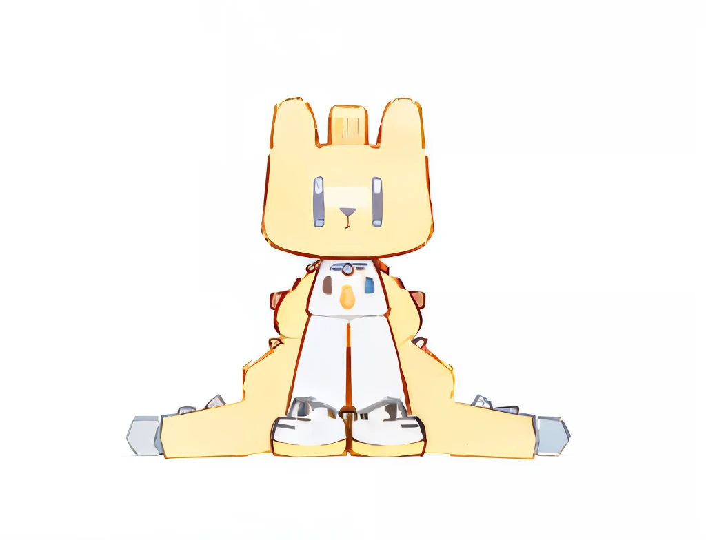 Drawing of a cartoon rabbit with broken leg, robot dragon feet, bunny leg, tank with legs, The delicate legs are looming on your body, merged character, Line, heavy line draft, detailed robot dragon feet, line art illustration, contour drawing, miffy, Two legs, character is standing, the rabble_peculiarity, Detailed sharp robot dragon feet, Simple lines of art