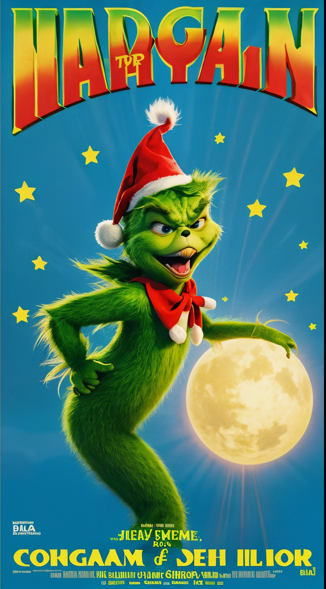 poster for,filmposter,The Grinch movie poster,dream,dream-like