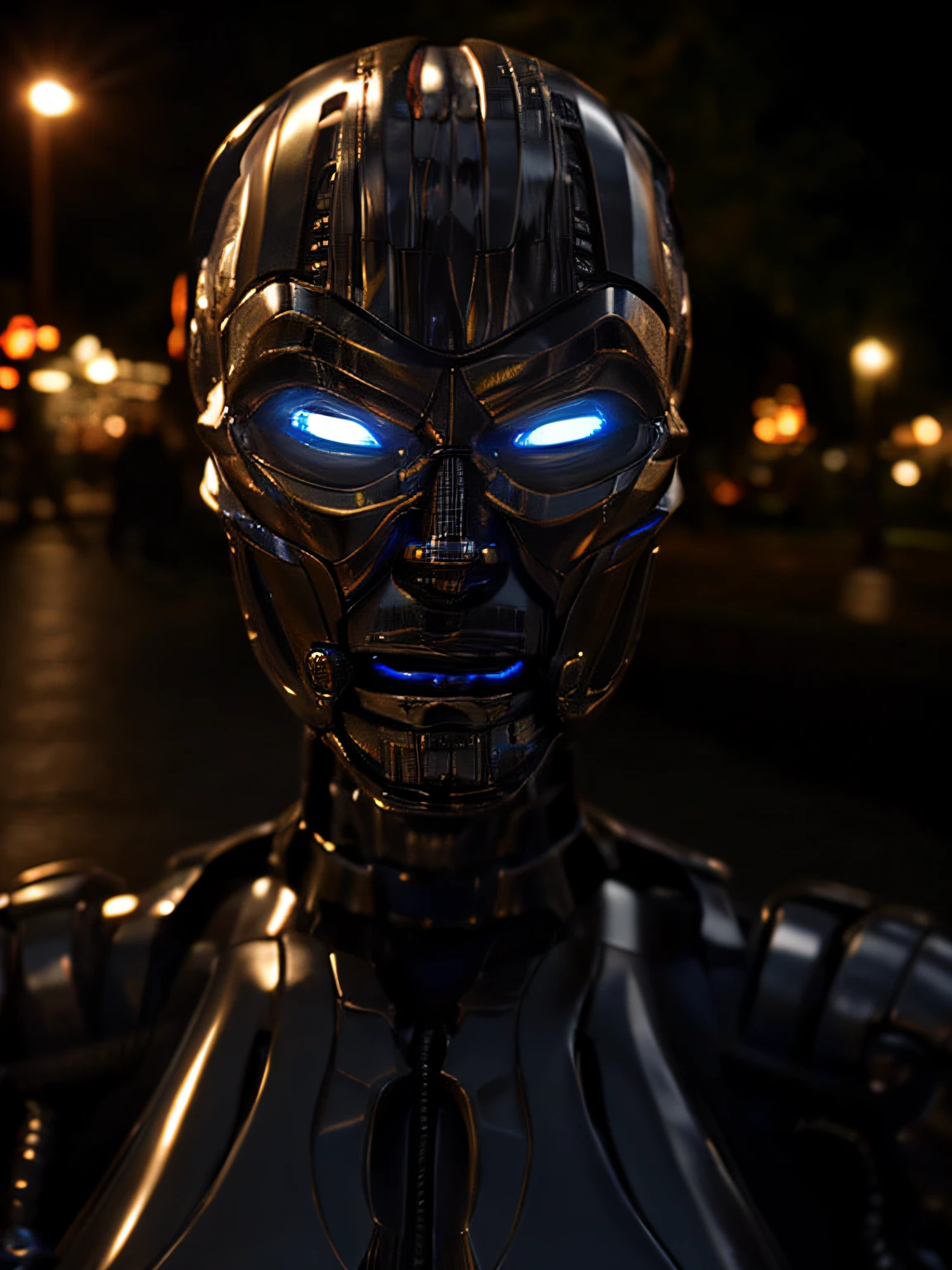 TX endoskeleton, ultrarealistic, very high quality, night time, cinematic, dynamic lighting, (T-X Endoskeleton:1.2), detailed TX endoskeleton, chrome, reflective, ultrarealistic T-X, photorealistic, deep focus, sharp details, ultra HD, 8K