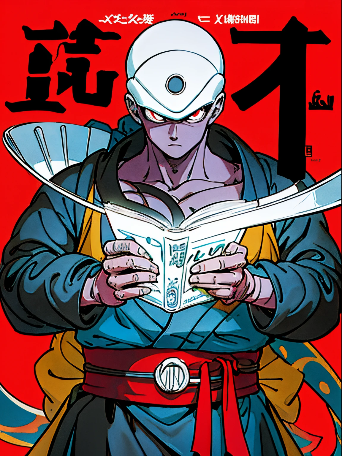 Cover showing the title in Japanese, personagem de corpo inteiro, rosto detalhado, preto , foco, alta qualidade, cena na cidade, Manga-style cover.