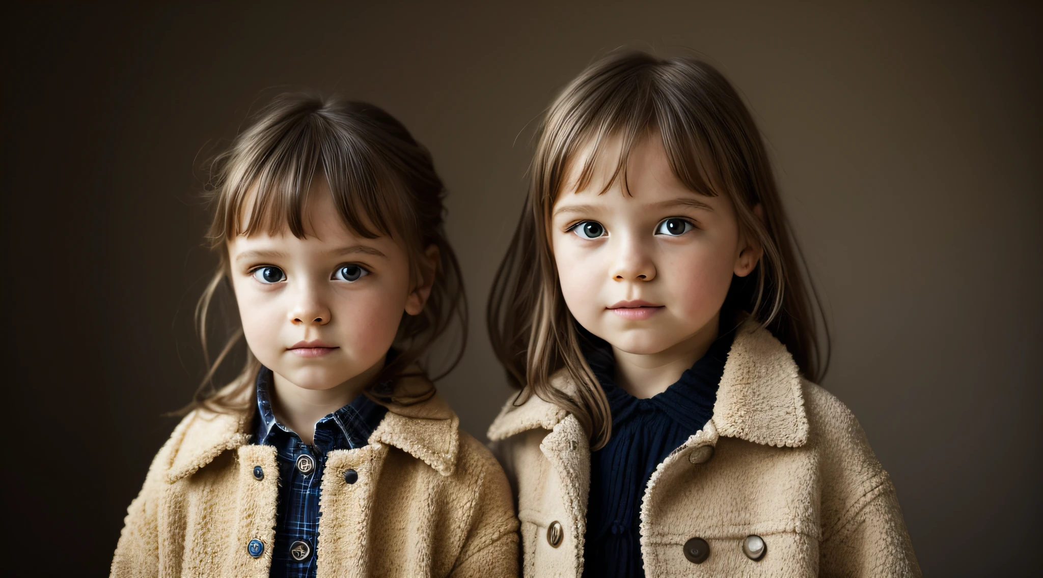 GIRLS Russian , loiro cabelos compridos, retrato, JAQUETA PRETA E ROUPA PRETA, fundo amarelo.