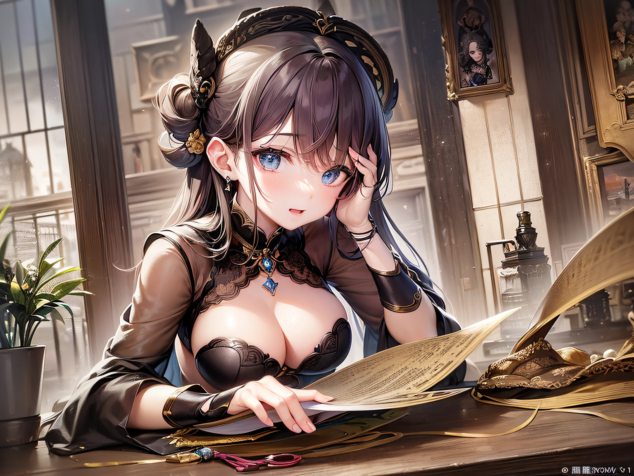 ((Finest quality)),(超A high resolution),(ultra-detailliert),(Meticulous portrayal),((best pictures)),(Finest works of art),Ultra-Precision Art,The art of astounding depiction,Finely detailed fantasy art:1.5, (1人の女性:1.5),adventurer:1.5,Cantera:1.5,