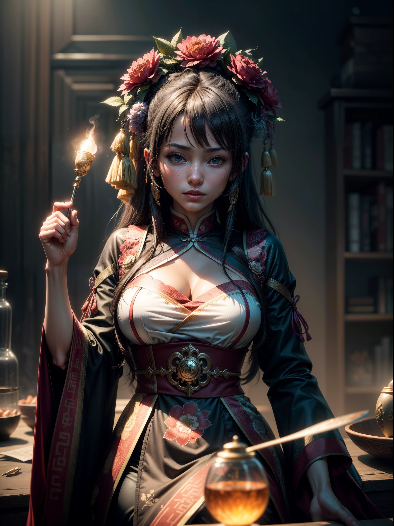 Jolin Tsai，Queen of Majesty，Hook people temptation，Black leather whip，Burning candles。 --auto