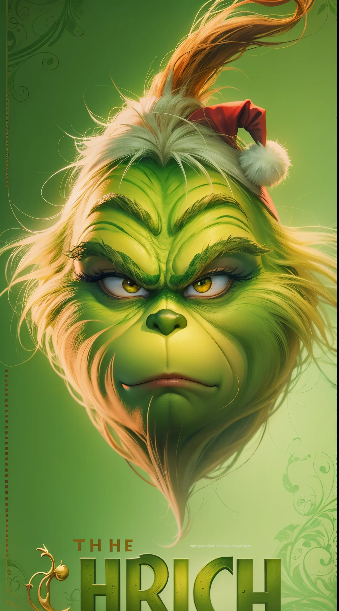 poster for,filmposter,The Grinch movie poster,dream,Fantastical
