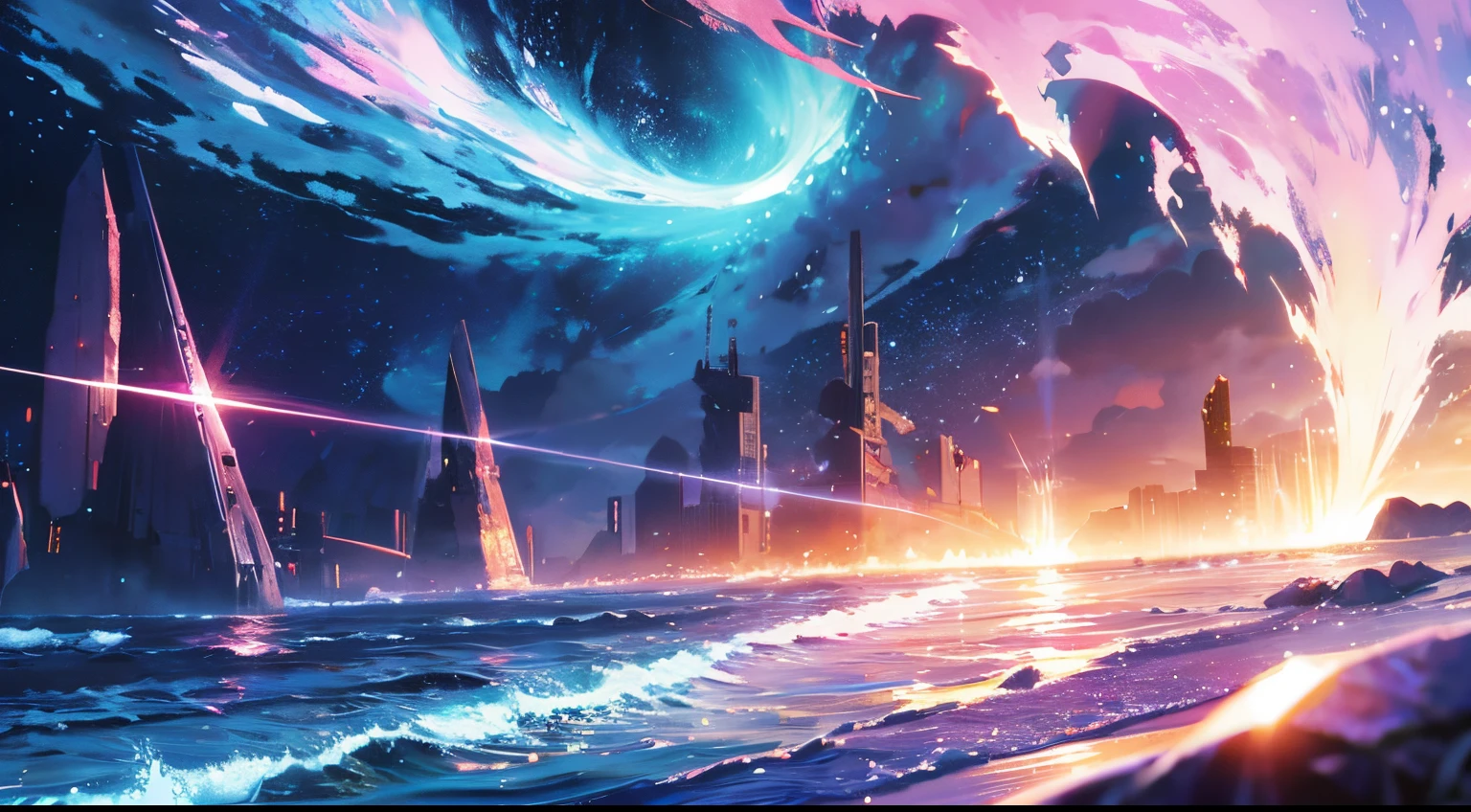 no character, bit data and math background, bright environtment