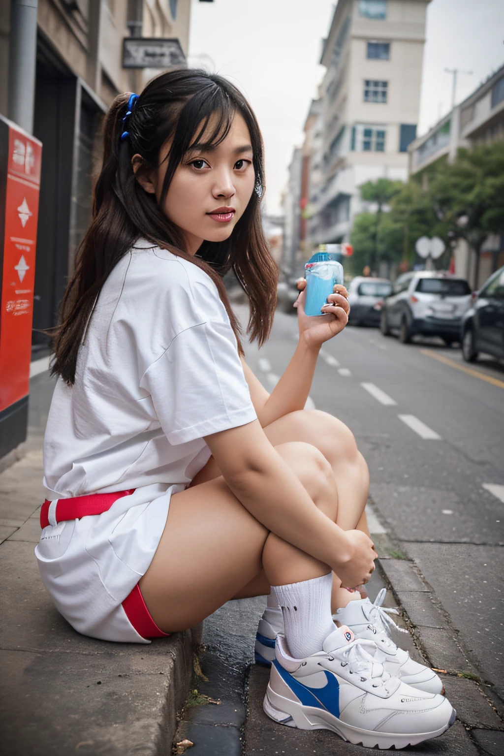 Lin is an 18-year-old enthusiast from Shanghai with a passion for sneakers. She is often seen in oversized sportswear, donning sneakers without any apparent brand markings. Lin is well-versed in the release dates of her favorite brands, along with the anecdotes and stories surrounding each launch.
Recently, a particular brand has caught her interest: Decathlon. Lin discovered this brand on a specialized lifestyle and local event website, which announced the opening of a pop-up store in Shanghai showcasing its latest sneaker creations. The focus of this collection was on upcycling, in collaboration with a local craftsperson. Lin found the concept intriguing and cool.
What Lin appreciates about Decathlon is its authentic, optimistic, creative, and ingenious approach, sparking her curiosity. She also admires the accuracy of their products, envisioning herself easily wearing them. In fact, she has just received a pair of Decathlon sneakers celebrating the Chinese New Year for the Year of the Dragon. She spotted them on a social media post, designed in collaboration with a local artist.