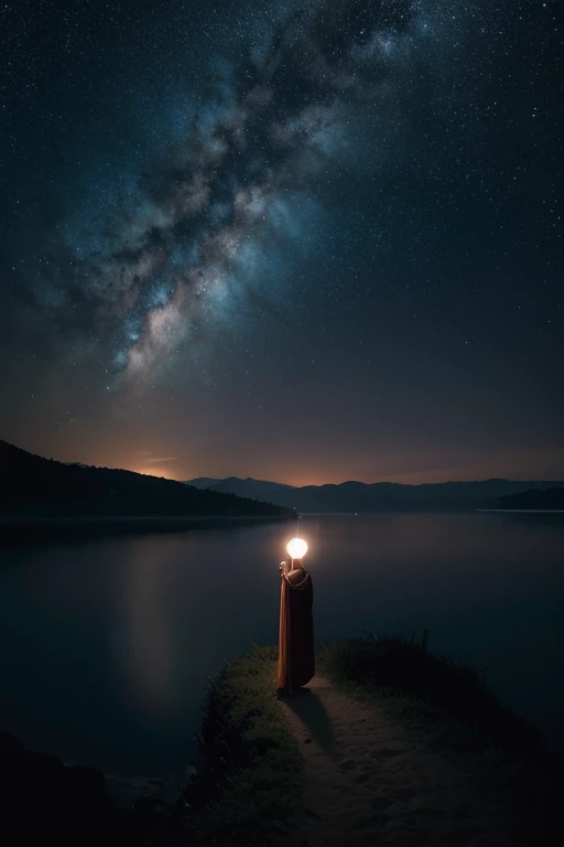 Sebastiao Salga landscape photography works,in the style of pentax k1000, tamron 24mm f/2.8 di iii osd m1:2, luminist landscapes, post processing,mountain range in the dark with some stars at night, in the style of filip hodas, 32k uhd, caras ionut, orientalist imagery, rinko kawauchi, observational photography, texture exploration --ar 3:4 --c 1 --v 5.2