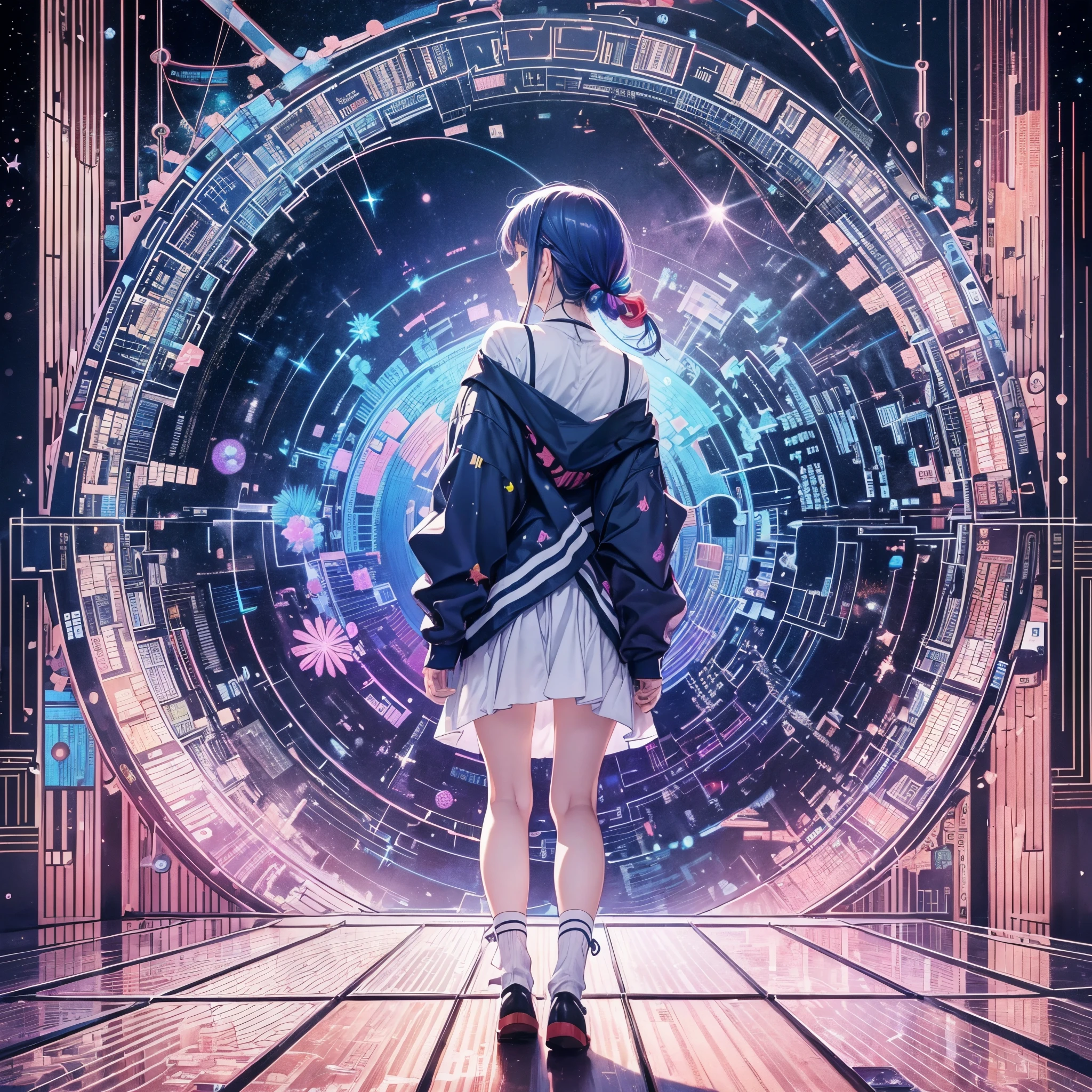 top-quality、masutepiece、1womanl、独奏、20yr old,(abstract  art:1.4),(Psychedelia Theme:1.4),(A sparkling blue world)、(Close your eyes and shed tears:1.4)There is a beautiful woman at the center of the world,A ray of light,prisma,I can&#39;I can&#39;t measure it well with the ruler I have now..,i just stood there,i exhale、I was doing everything I could to deal with the inhaling anxiety..,I am clumsy,i&#39;I&#39;m running away from being hurt,I comfort myself by going back and forth between reality and my notes..,What a difficult world to live in..,Who am I,exploration,Please be by my side so that my sadness disappears..,dong&#39;don&#39;t take everything away,No one will scold you if you take a short break..,a person々complexion while observing,What do I want to do,so sad and pathetic,timid and beautiful,i&#39;I&#39;m afraid of being hated,I wonder if I can believe it??,Is it okay to stay here??,you are no good&#39;You don&#39;t have to try too hard,please accept yourself kindly,The words shine with all their might,