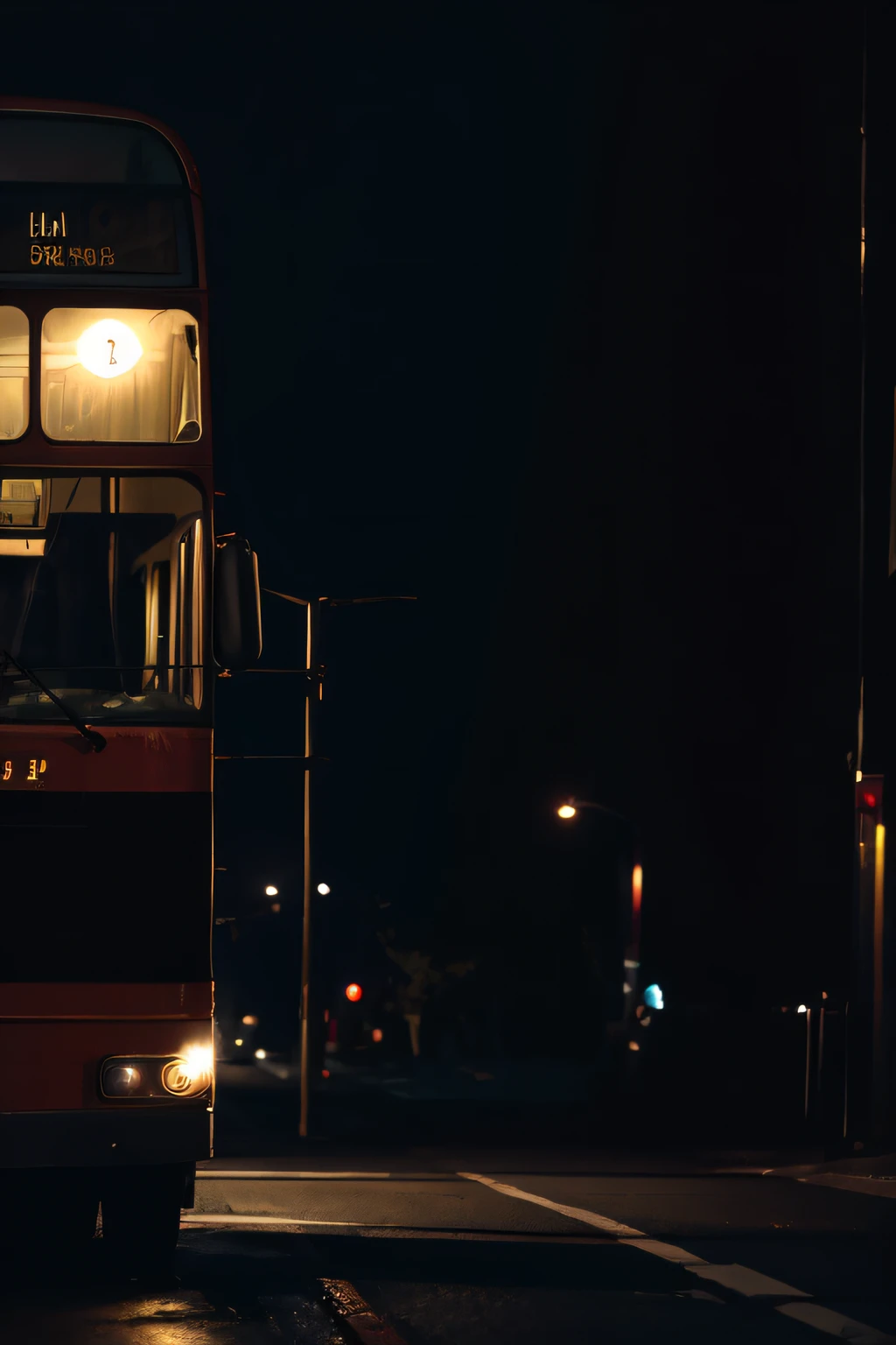 spooky night、
old bus、