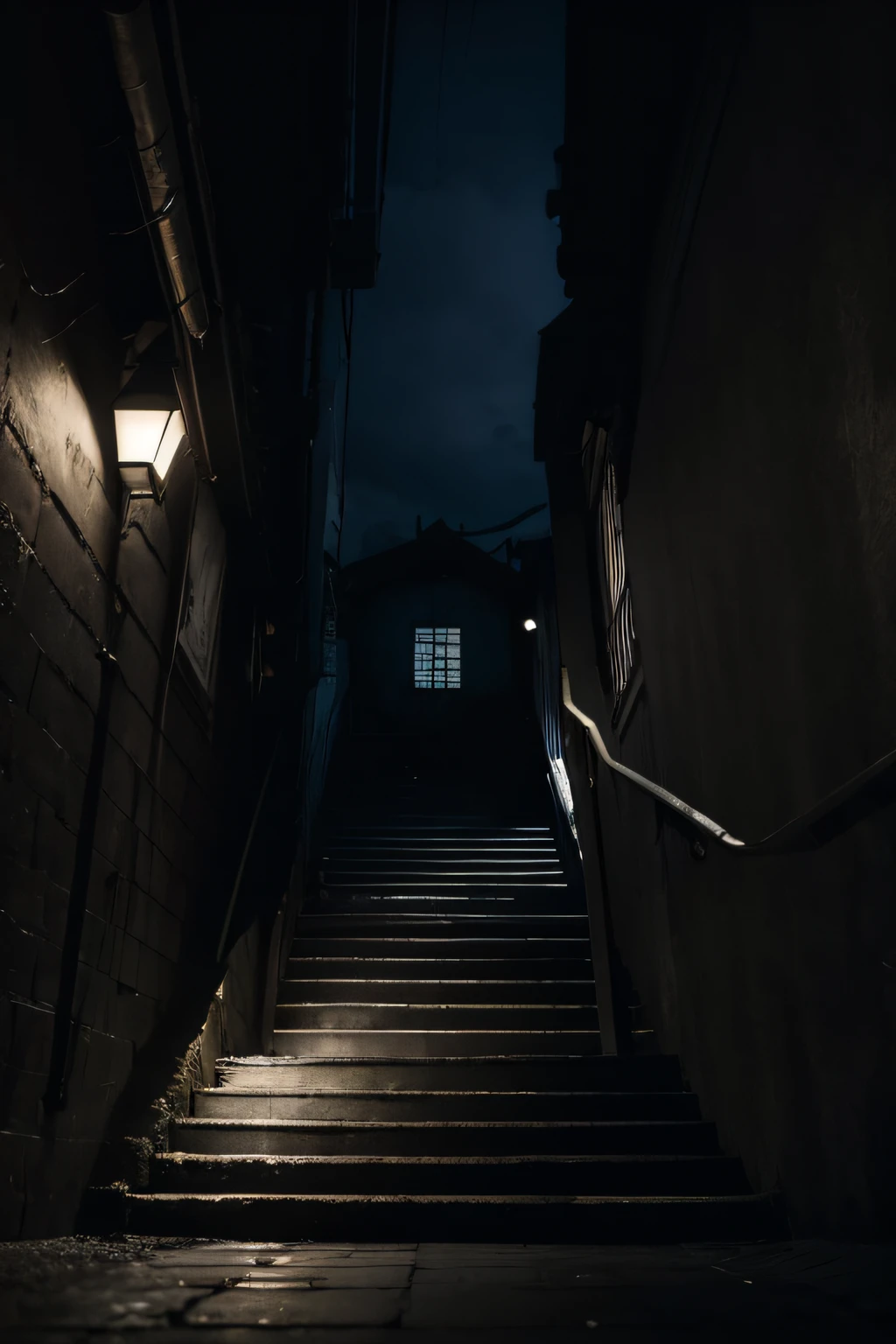 dark stairs、creepy 、