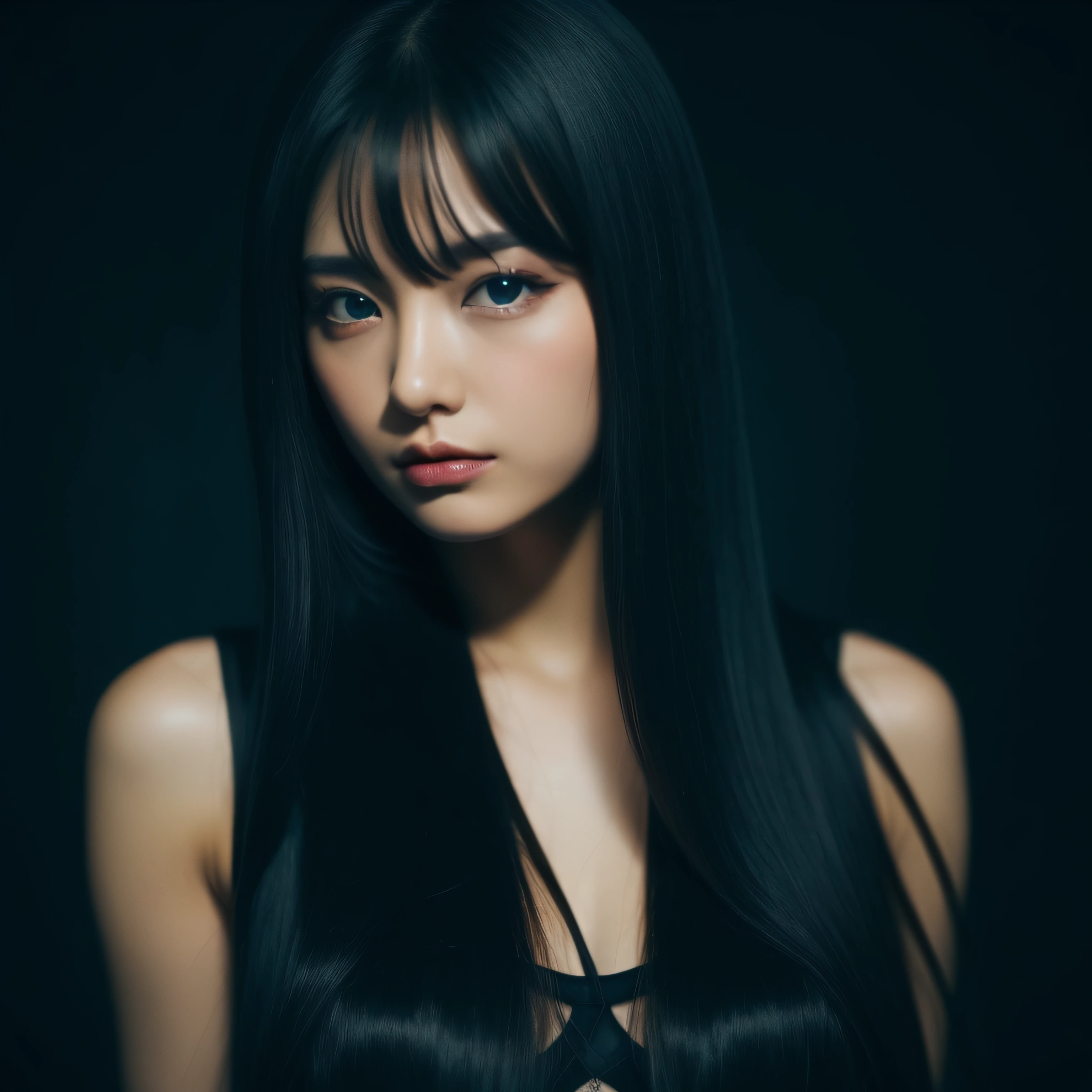 ALL black
