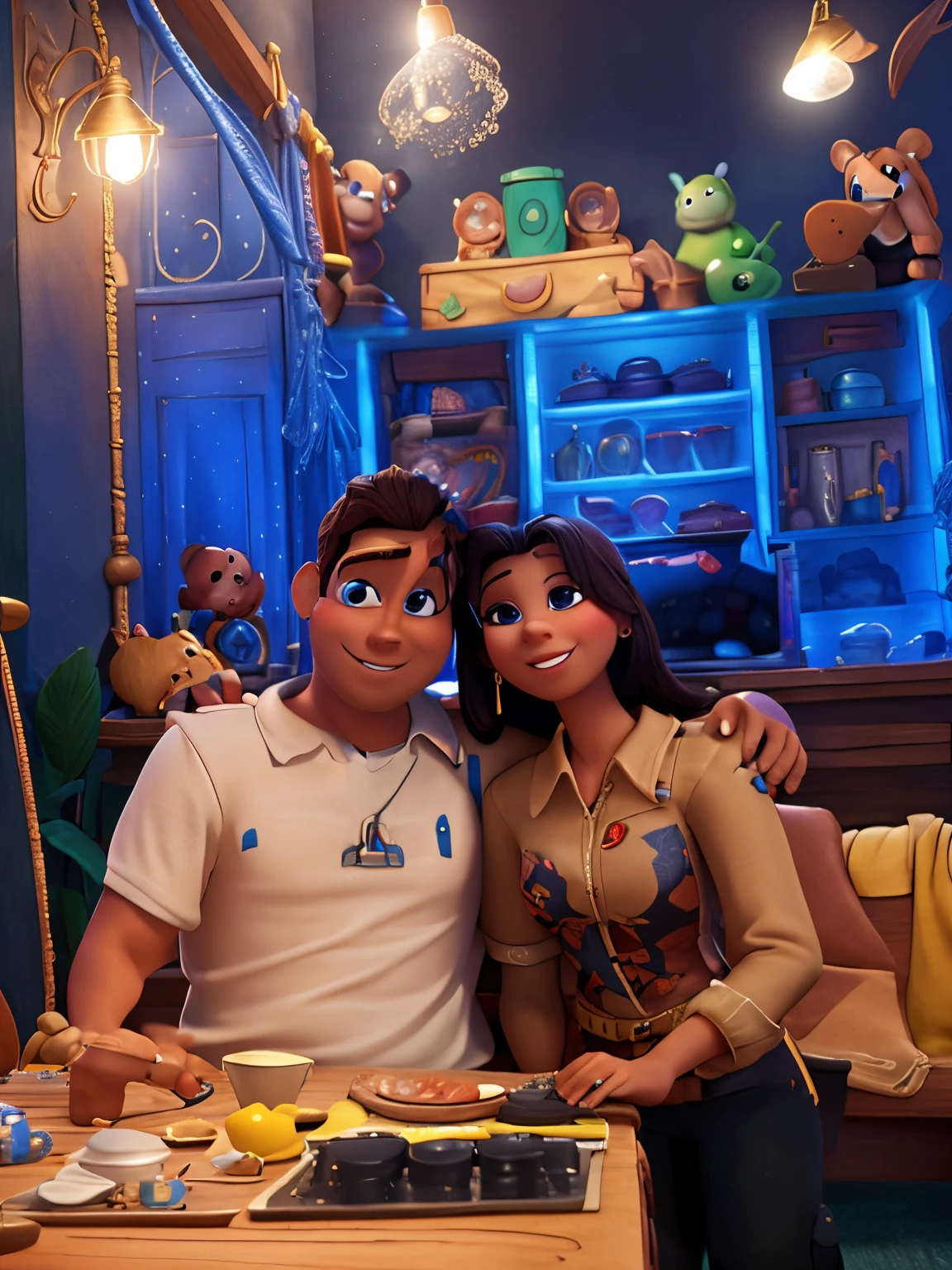 Disney 3D animated characters