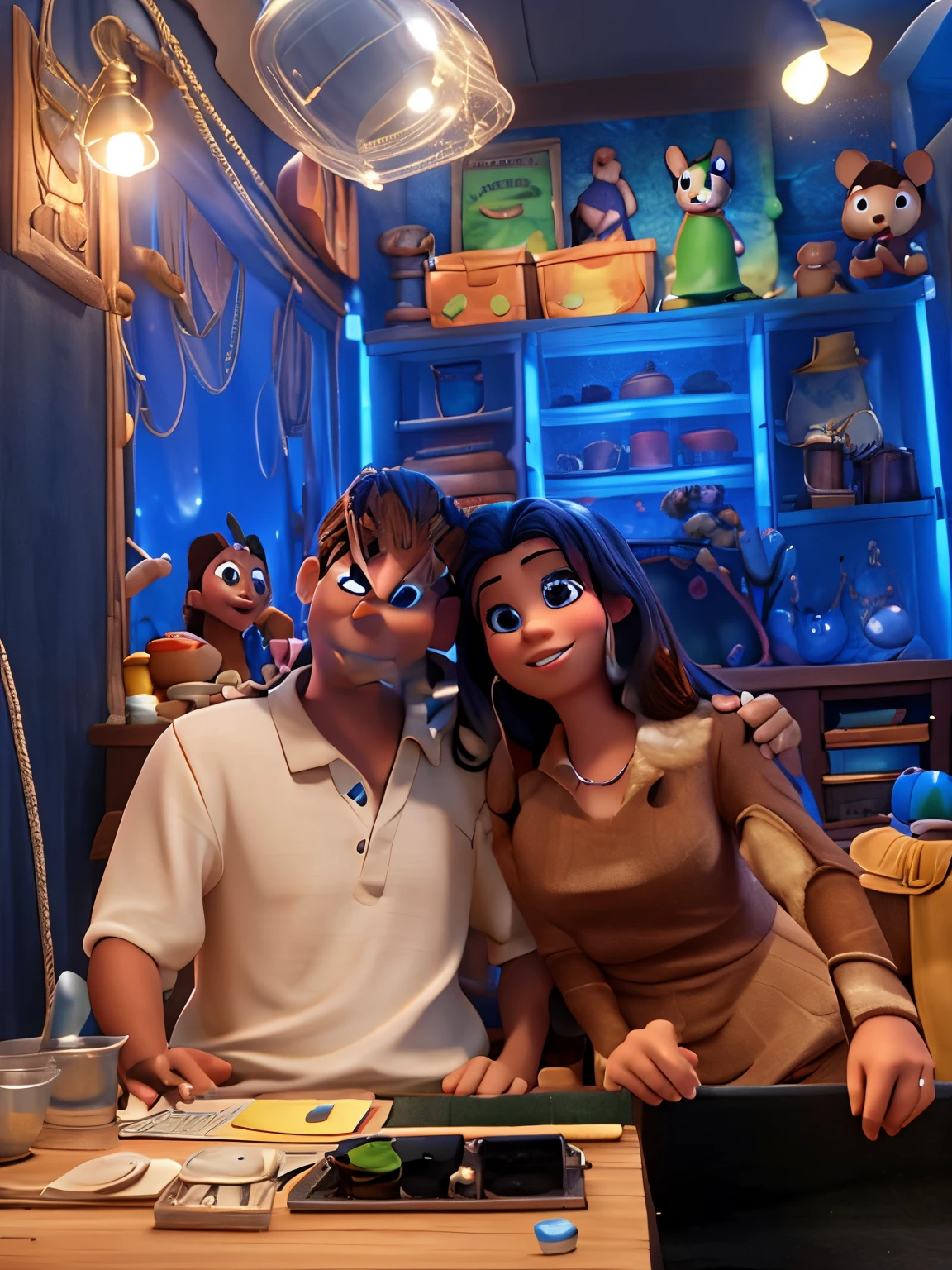 Disney 3D animated characters