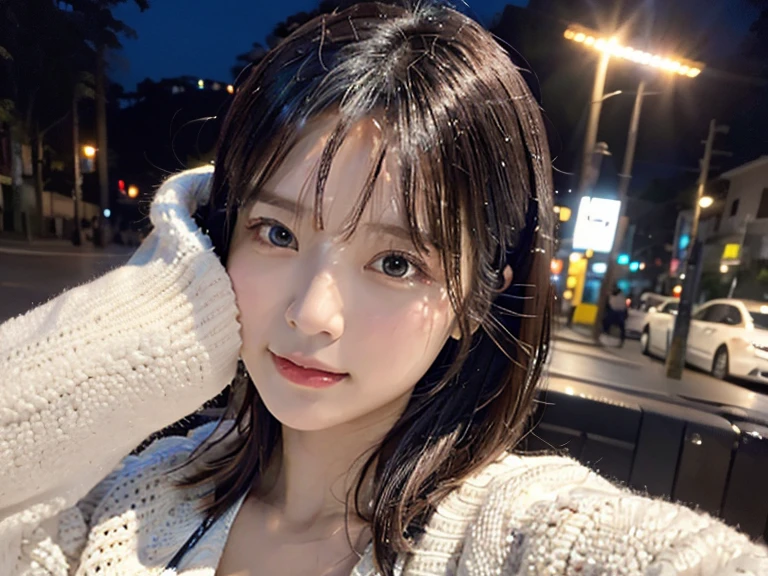 (8K、Raw photography、top-quality、masterpiece:1.2)、(realisitic、Photorealsitic:1.37)、女の子1人、japanes、23years old、femele、during night、(Realistic, Photorealistic: 1.37), Naked、huge tit、barechested、BREAK (Natural Skin Texture、Detailed skin、Hyper-Realism、ultra sharpness)、超A high resolution、top-quality、shot from a low-angle