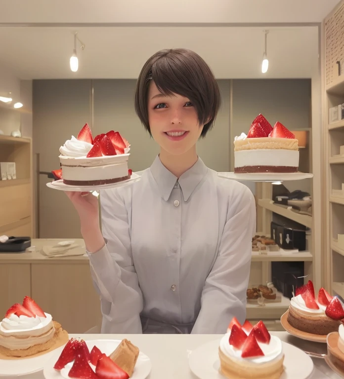 femele、1 persons、24 year old、Shorthair、some shortcake