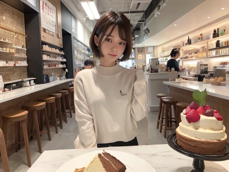 long-sleeve、blanche、Sweaters