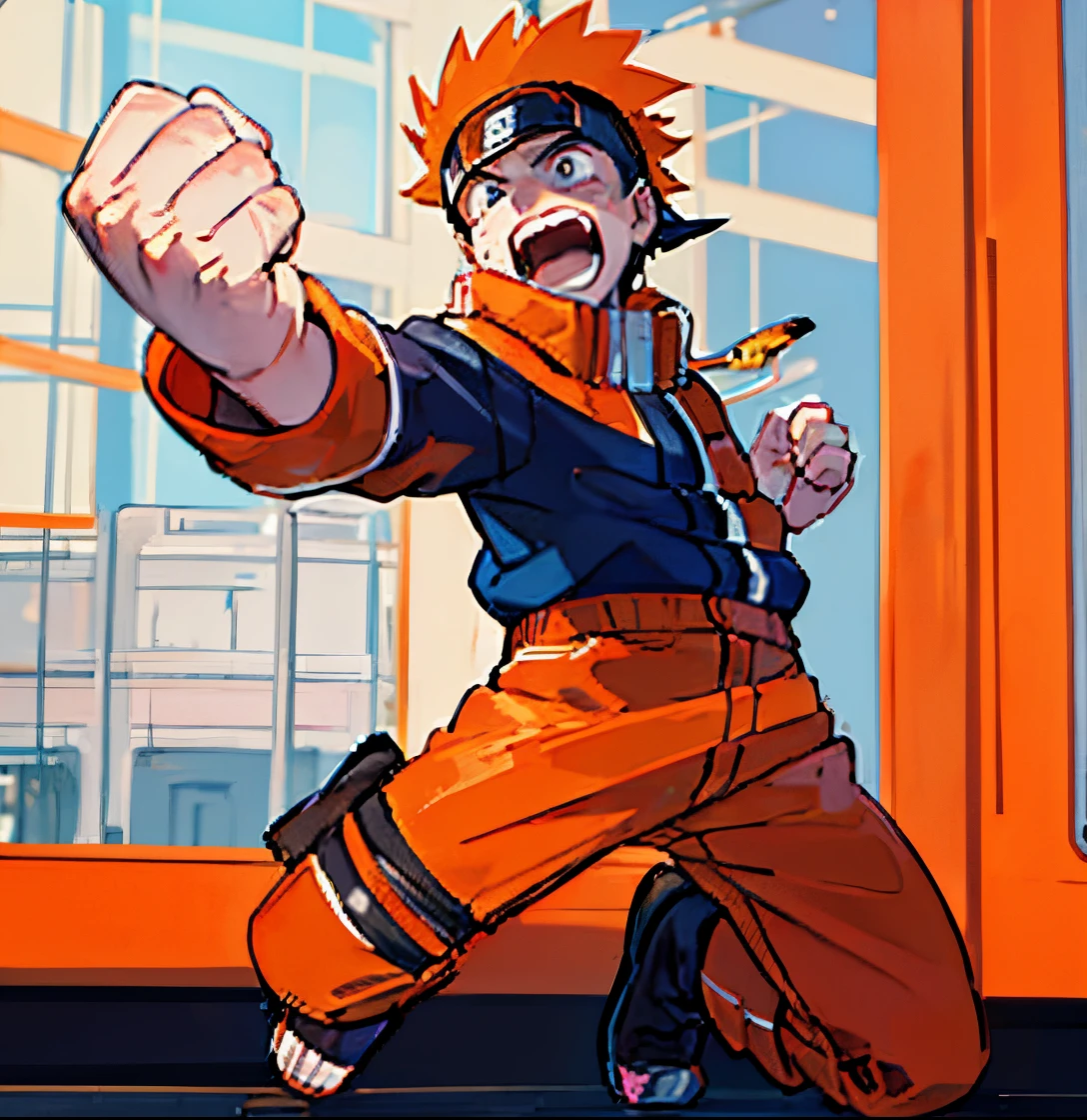 boy wearing orange clothes ,top-quality