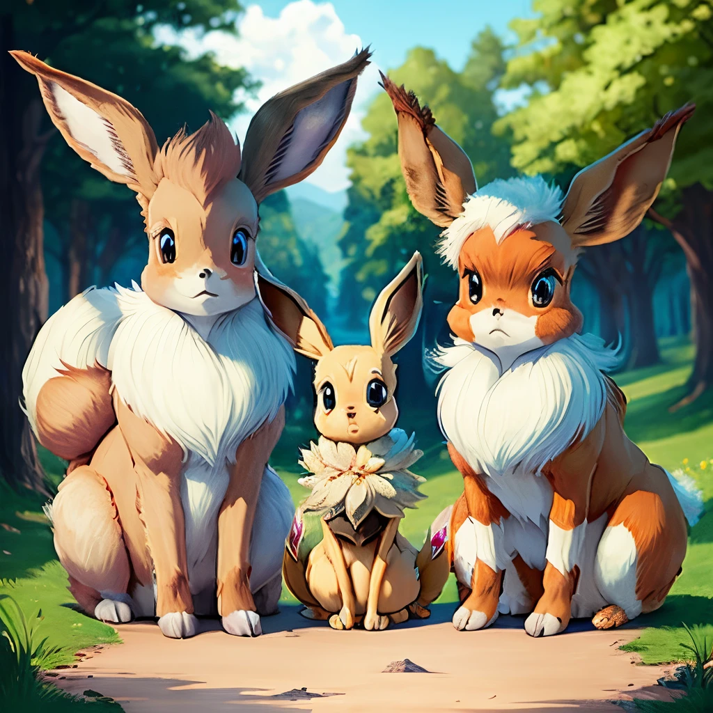 The Eevee family