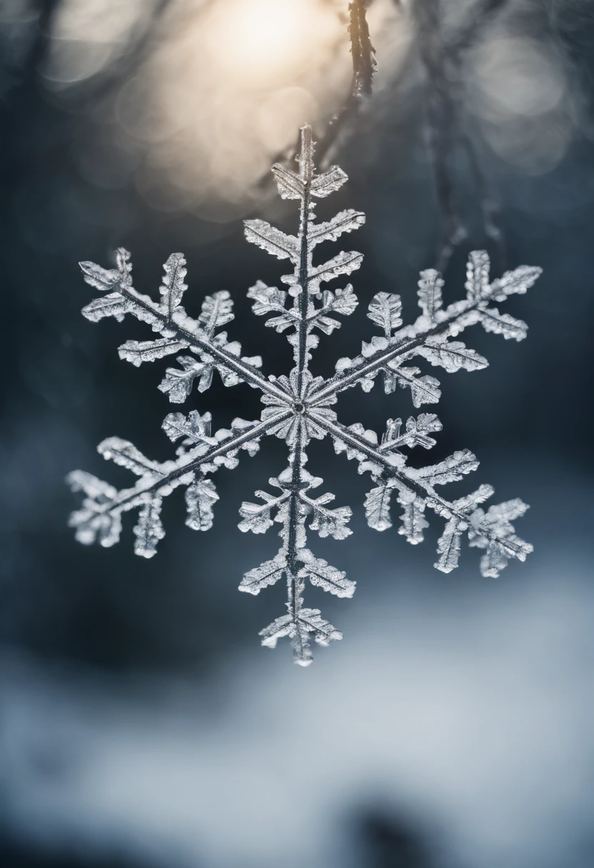 A series of snowflake images, each showcasing different shapes and patterns, illustrating the diverse beauty of snowflakes